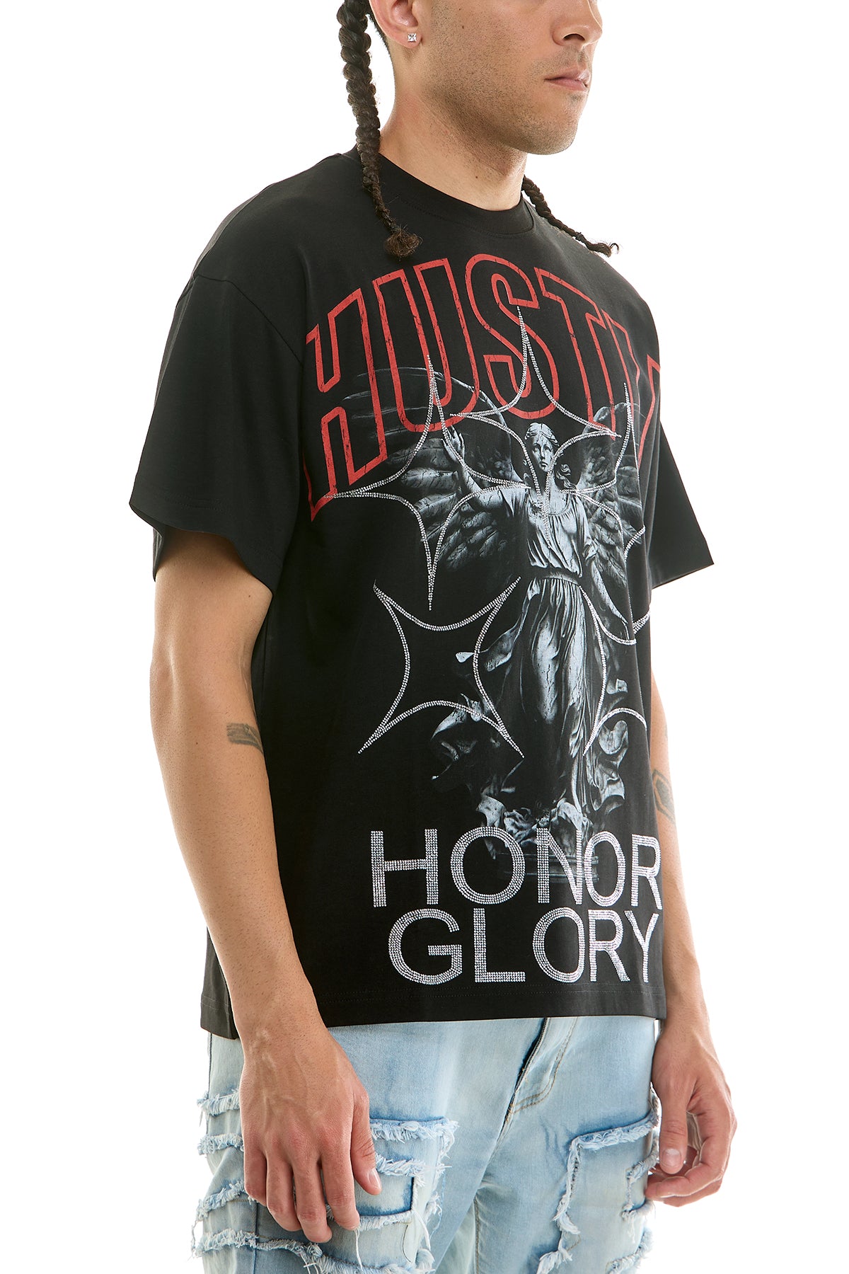 KNT121 Black KDNK Graphic Tee