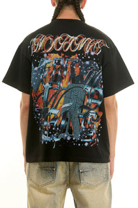 KNT097 Black KDNK Graphic Tee