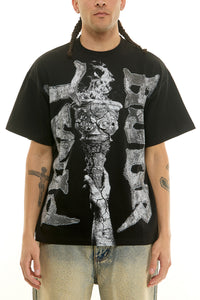 KNT101 Black KDNK Graphic Tee